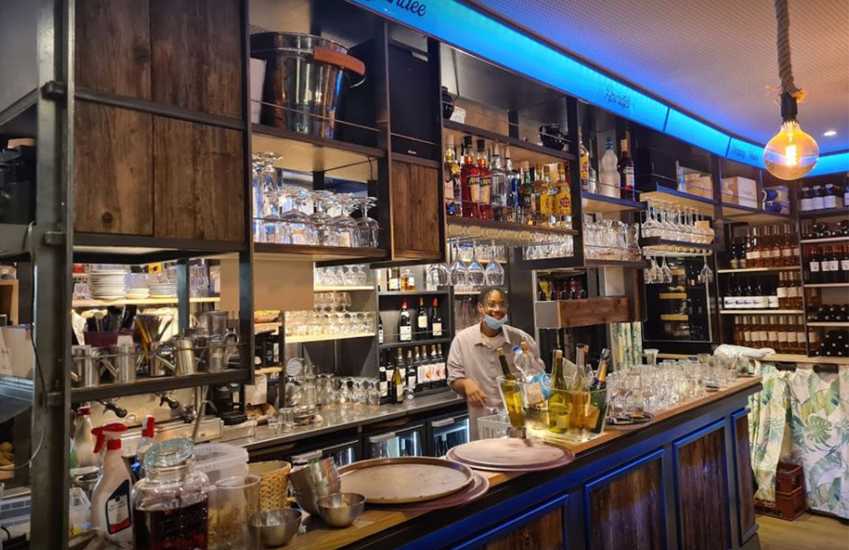 La forêt de peupliers