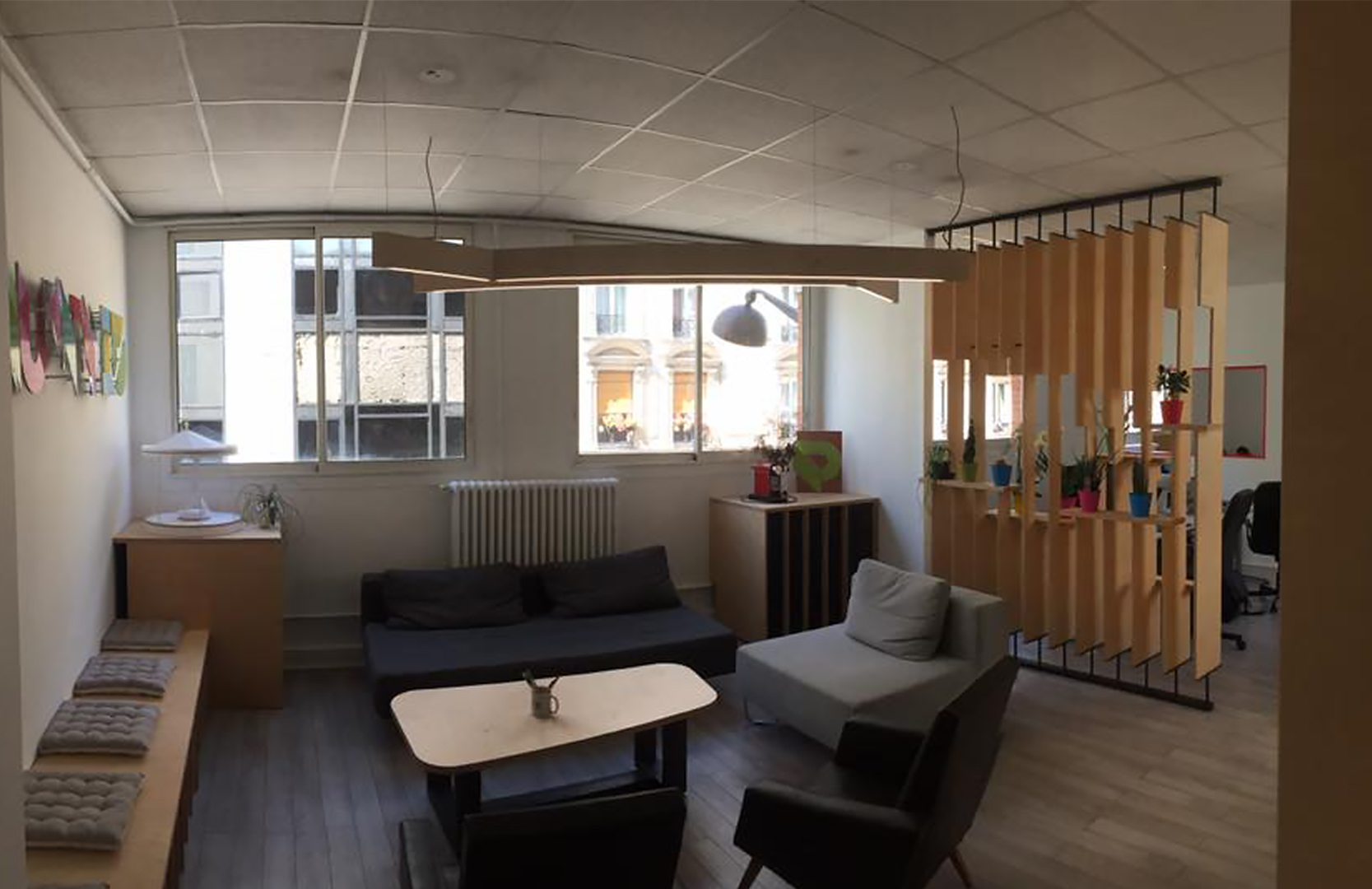 La forêt de peupliers